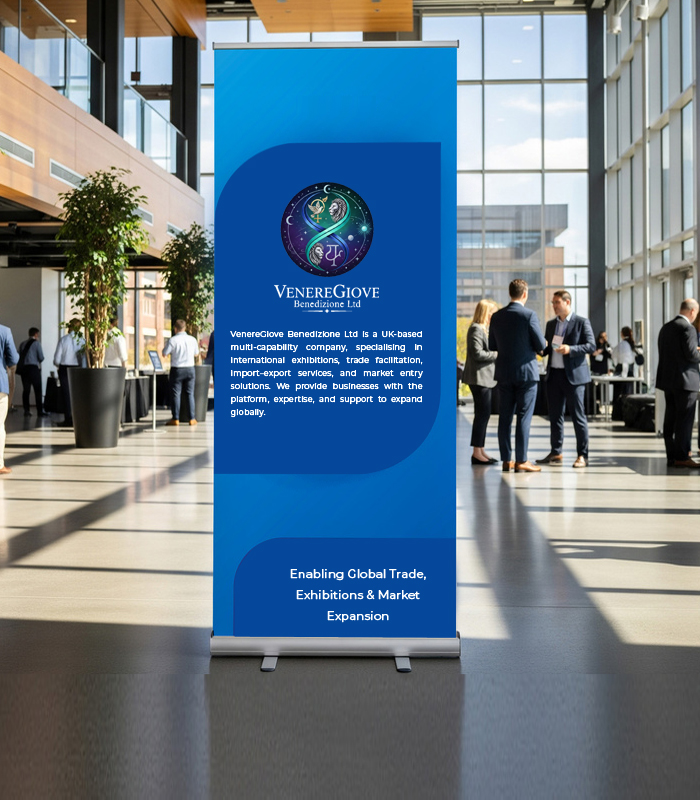 VenereGiove international trade exhibitions UK